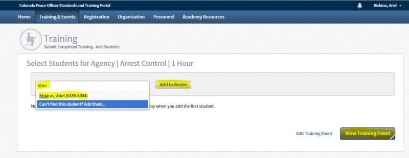 screenshot - Enter-Pre-Approved-Training 4
