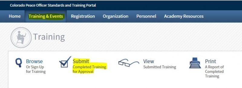 screenshot - Enter-Pre-Approved-Training 1